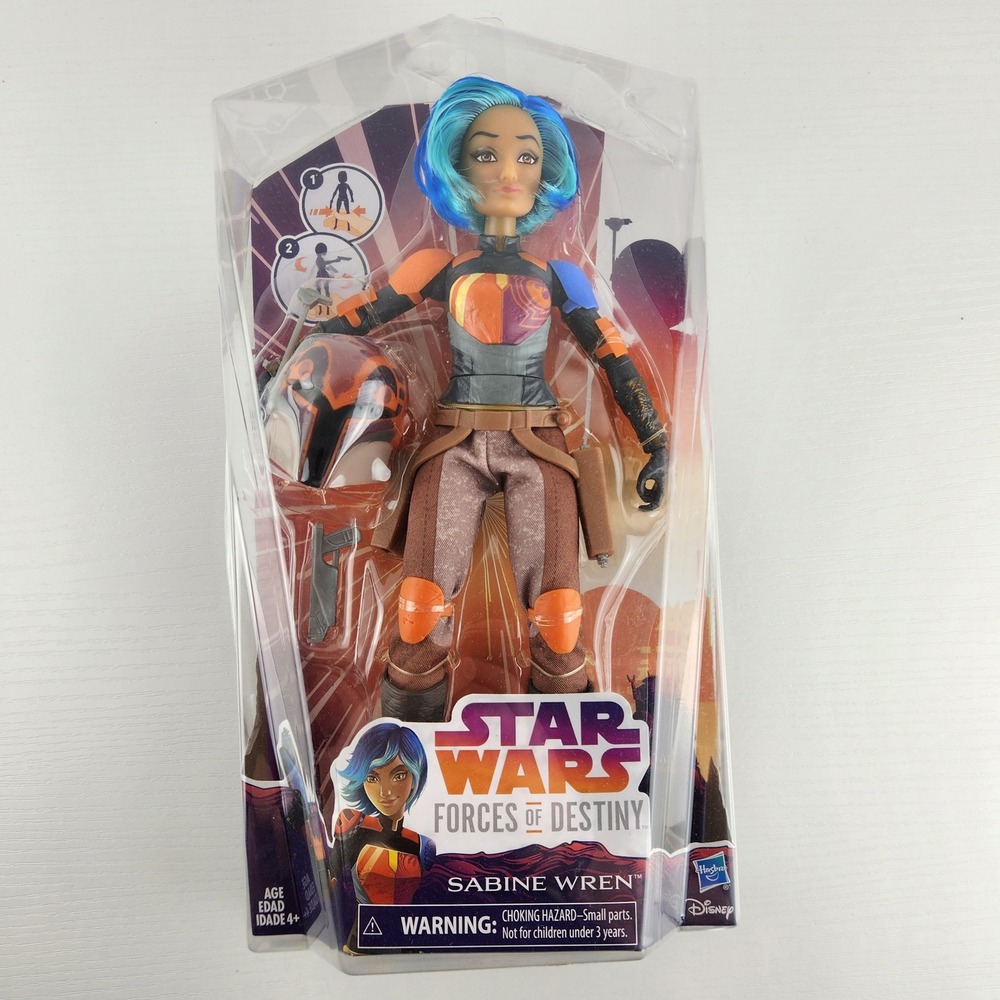 Star Wars Forces of Destiny Sabine Wren 11 Inch Adventure Figure C1623 Hasbro